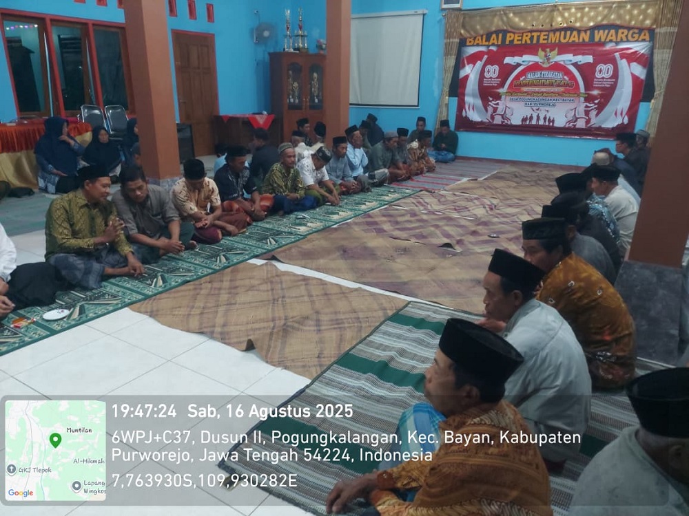 Malam Tirakatan HUT RI Ke-80
